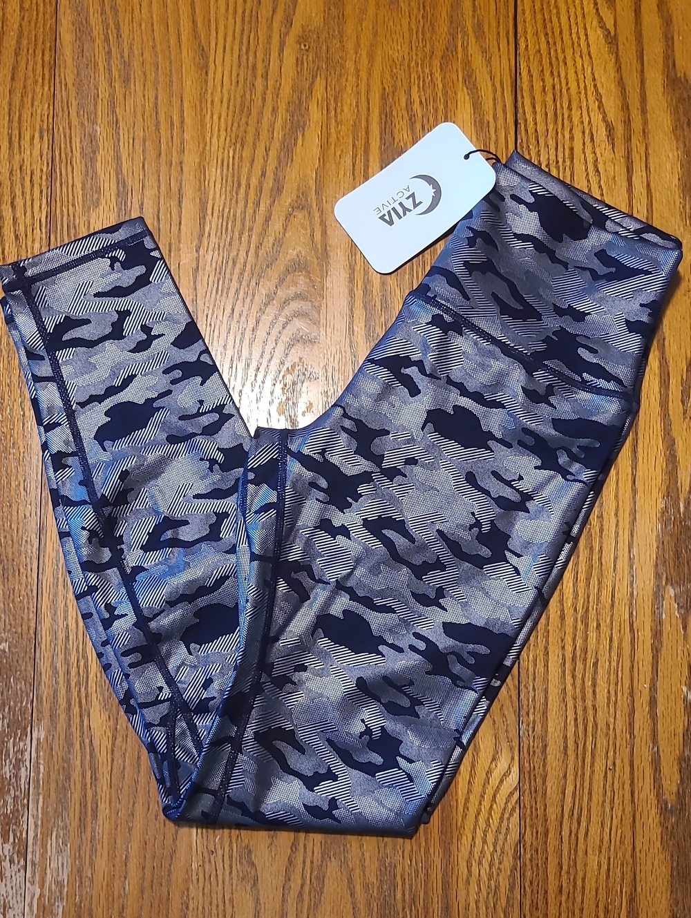 Ziya NWT Gray Camo Leggings - Size 4